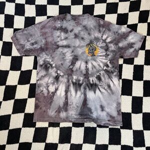 sketchy tank graphic shirt custom tie dye size large